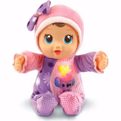 VTech - Little Love - Emma Play with Hide and Seek - Interactive Doll / 1-6 Years - FR Version