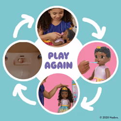 Baby Alive Princess Ellie Grows Up! Black Hair Doll, Interactive Baby Doll with Accessories, Talking Baby Dolls, Toys for 3 Year Old Girls and Boys