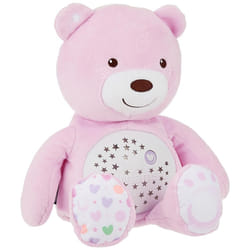 Chicco First Dreams Teddy Bear with Night Light, Pink | Projects Stars, Lighting Effects, Relaxing Music, Calming for Baby