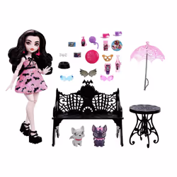 Monster High Draculaura Bite in the Park Doll and Playset