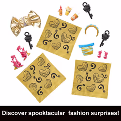 Monster High Doll and Fashion Set, Cleo De Nile with Dress-Up Locker and 19+ Surprises, Skulltimate Secrets, HKY63