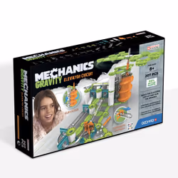 Geomag - Mechanics Gravity Elevator Circuit - Educational and Creative Game for Children - Magnetic Building Blocks, Circuit ...
