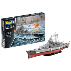 Revell 05040 Bismarck 1:350 Scale Unbuilt/Unpainted Plastic Model Kit