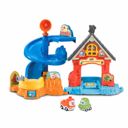 Vtech Tut Tut Cory Speedster - Fire Station Tut-Tut-Hausen - Interactive Fire Station with 2 Mini Vehicles and Original Voice ...