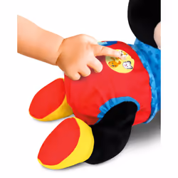 Clementoni- Baby Mickey Plush, Multicoloured (552566)