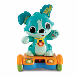 VTech Baby Play & Chase Puppy, Interactive Baby Toy with 2 Modes of Play, Baby Musical Toy with Songs, Sounds and Phrases, Ba ...