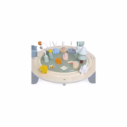 Janod J04402 Sweet Cocoon Wooden Activity Multi-Play Table Toddlers ? Fine Motor Development ? Non-Slip Feet ? Water Painted and FSC Certified ?