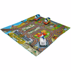 My First Thomas Playmat and Push Along Engines Set