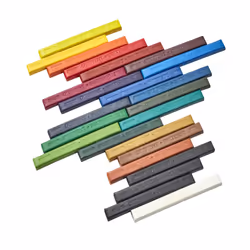 Derwent Inktense Blocks 24 Tin, Set of 24 Water-Colours, 8mm Block, Water-Soluble, Ideal for Drawing, Colouring, Crafts & Painting on Paper & Fabric,