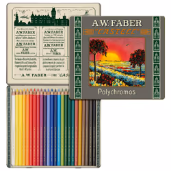 FABER-CASTELL Limited Edition 111th Anniversary - Tin of 24 Polychromos Artists' Pencils