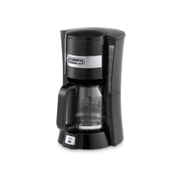 De'Longhi Filter Coffee Machine, 1.25 Liters, Auto shut off and Anti-Drip system, ICM15210.1 - Black