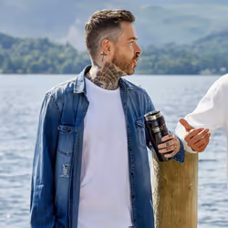 Thermos Stainless King Travel Tumbler & Multi- Purpose Flask- 470ml Insulated Hot & Cold Water Bottle for Daily Commute & Weekend Adventures - Sleek
