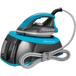 Russell Hobbs Steam Generator Iron, 1.3L Removable Water Tank, Stainless Steel Non Stick Soleplate, 110g Shot of Steam, 90g Steam Output, Cord
