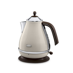 De'Longhi KBOV3001.BG Water Kettle, Plastic, 3000 W, 1.7 liters, Creme