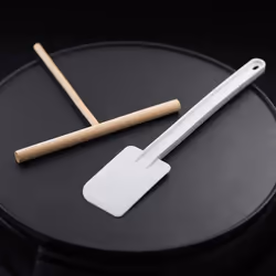 Russell Hobbs Electric Crepe & Pancake Maker - Large 30cm (12 inch) easy to clean Non-stick hotplate, Crepe making tools inc, Adjustable thermostat,