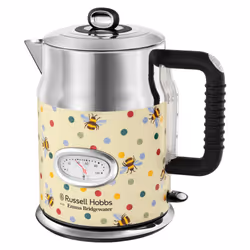 Russell Hobbs Emma Bridgewater Bumble Bee & Polka Dot 1.7L Cordless Electric Kettle - (Fast boil 3KW, Removable washable anti ...