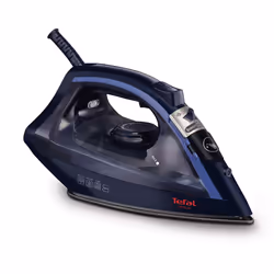 Tefal Virtuo, Steam Iron, 90g Steam Boost, 24 g/min Continuous Steam, 200 ml Water Tank, Non-Stick PTFE Soleplate, 2000W, Bla ...