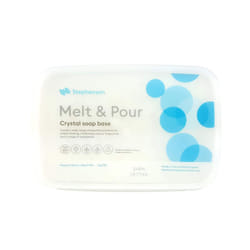 Melt and Pour Soap Base Shea Butter 1kg-5kg SLS FREE (1kg) by Stephenson's Soap