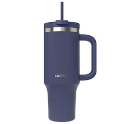 Contigo Streeterville Tumbler 1200 ml with Handle | Stainless Steel Vacuum Insulated Water Bottle with Straw and Lid | Cold for 29 Hours | Travel Mug