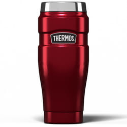 Thermos Stainless King Travel Tumbler & Multi- Purpose Flask- 470ml Insulated Hot & Cold Water Bottle for Daily Commute & Weekend Adventures - Sleek