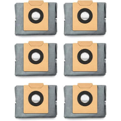 eufy 6-Pack Large Capacity Dust Bags Compatible with X10 Pro Omni Robot Vacuum and X8 Pro with Self-Empty Station