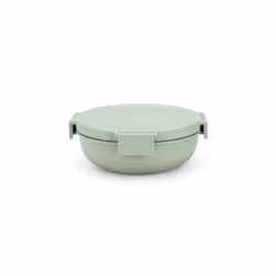 Brabantia - Make & Take Salad Bowl 1.3L - Removable Tray for Toppings & Dressing - Airtight Closure - Leakproof - Secure Clic ...