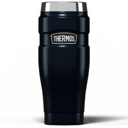 Thermos Stainless King Travel Tumbler & Multi- Purpose Flask- 470ml Insulated Hot & Cold Water Bottle for Daily Commute & Weekend Adventures - Sleek