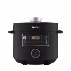Tefal Turbo Cuisine Electric Pressure Cooker, 10 Programmes inc. stew, steam, bake, slow cooker, Rice cooker, 4.8L, 1000 W, P ...