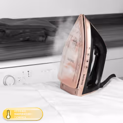 Beldray Steam Station Iron ? Steam Generator Iron, Detachable 1.2L Water Tank, Smooth Glide Soleplate, Powerful Steam Burst, Vertical Steam,