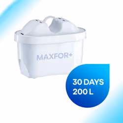 AQUAPHOR Onyx Black Water Filter Jug - Counter Top Design with 4.2L Capacity, 3 X MAXFOR+ Filters Included Reduces Limescale Chlorine & Microplastics