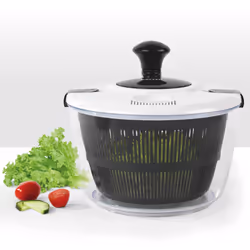 Salter BW12003EU7 Salad Spinner ? 3.5 Litre, Wash, Dry, Serve, Salad Prep, Lettuce Dryer, Easy Use, Non-Slip Base, Add Salad Dressing, Dual Purpose