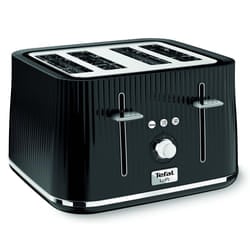 Tefal Loft 4-Slot Toaster with Extra-Wide Slots, Adjustable Browning, Defrost & Reheat Functions, Removable Crumb Tray, High Lift Lever, Classic