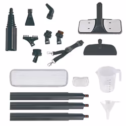 Polti Vaporetto Go Steam Cleaner, 3.5 Bar, 0.75 L Tank, 14 Accessories