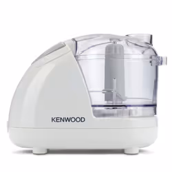 Kenwood Mini Chopper, 0.35 Litre Dishwasher Safe Bowl, 2 Speeds, Rubber Feet for Food Chopper Stability, 300 W, CH180B, Assor ...