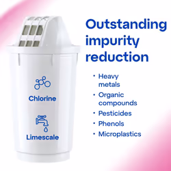 AQUAPHOR Filter Cartridge A5 2 Pack with Magnesium | Filters Limescale, Chlorine, Heavy Metals | 350L Clear Water | AQUALEN Technology for Better