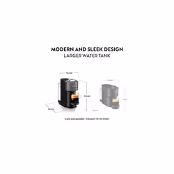 Nespresso ENV120.GY Vertuo Next Coffee Machine by Magimix, Dark Grey