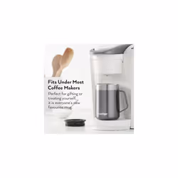 Contigo Streeterville Desk Mug, insulated coffee mug with stainless steel handle, coffee to go mug with lid, keeps coffee and tea warm for up to 5