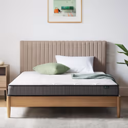 ZINUS Double Mattress - Spring & Memory Foam Mattress - 135x190cm/4.4x6.2ft -Height 15cm/6in - Medium Firmness -Skin-friendly Hybrid Mattress -Body