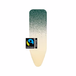 Brabantia - Ironing Board Cover B with 8 mm Foam Padding, Fairtrade Cotton, Durable and Easy Fit for Enhanced Ironing Performance ? New Dawn, 124 x 38