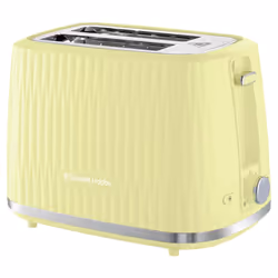 Russell Hobbs Eden 2 Slice Toaster (6 Browning settings, High lift feature, Frozen, reheat, cancel functions, Removable crumb ...