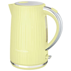 Russell Hobbs Electric Kettle (Hot Water, Tea or Coffee, 1.7L, Push to open lid, Perfect pour spout, Removable washable filter, Illuminated switch,