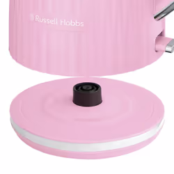 Russell Hobbs Electric Kettle (Hot Water, Tea or Coffee, 1.7L, Push to open lid, Perfect pour spout, Removable washable filter, Illuminated switch,