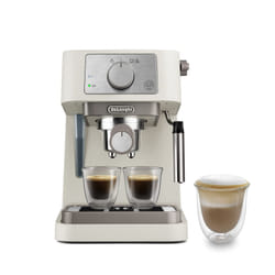 De'Longhi Manual Coffee Machine Stilosa EC260.CR, 15 Bar Pressure, Cappuccino System, Automatic Switch-Off, Compatible with ESE pods, 2 Level Tray,