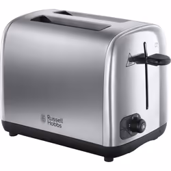 Russell Hobbs 2 Slice Toaster with Perfect Toast Technology for improved evenness (Wide slots, Lift & look feature, 6 Brownin ...