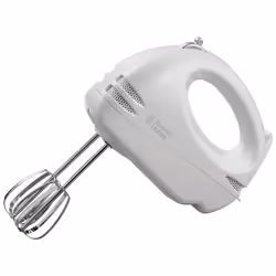 Russell Hobbs Food Collection Electric Hand Mixer with 6 Speeds, Easy release button, Fingertip speed control, Chrome beaters ...