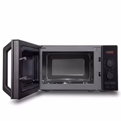 Toshiba 800w 20L Microwave Oven with 8 Auto Menus, 5 Power Levels, Mute Function, and LED Cavity Light - Black - MW2-AM20PF(BK)