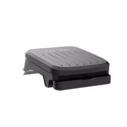 George Foreman Small Electric Fit Grill [Non stick, Healthy, Griddle, Toastie, Hot plate, Panini, BBQ, Energy saving, Vertical storage, Easy clean,