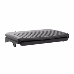 George Foreman Large Electric Fit Grill [Non stick, Healthy, Griddle, Toastie, Hot plate, Panini, BBQ, Energy saving, Vertical storage, Easy clean,