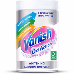 Vanish Oxi Action Platinum Multi Power, 1.57Kg, Chlorine-Bleach Free Whitening Booster, Removes Tough Stains and Odours, For ...