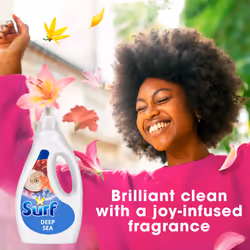 Surf Deep Sea Laundry Washing Liquid 220 washes with a joy-infused fragrance with natural essential oils lasting up to 12 hours in wear Detergent for